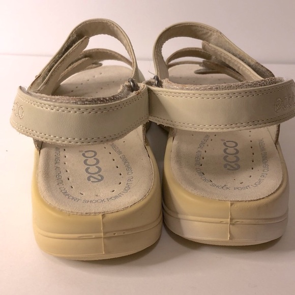 Ecco BRAND NEW Lightweight Adjustable Velcro Straps Sandals Size 38 - Picture 7 of 13